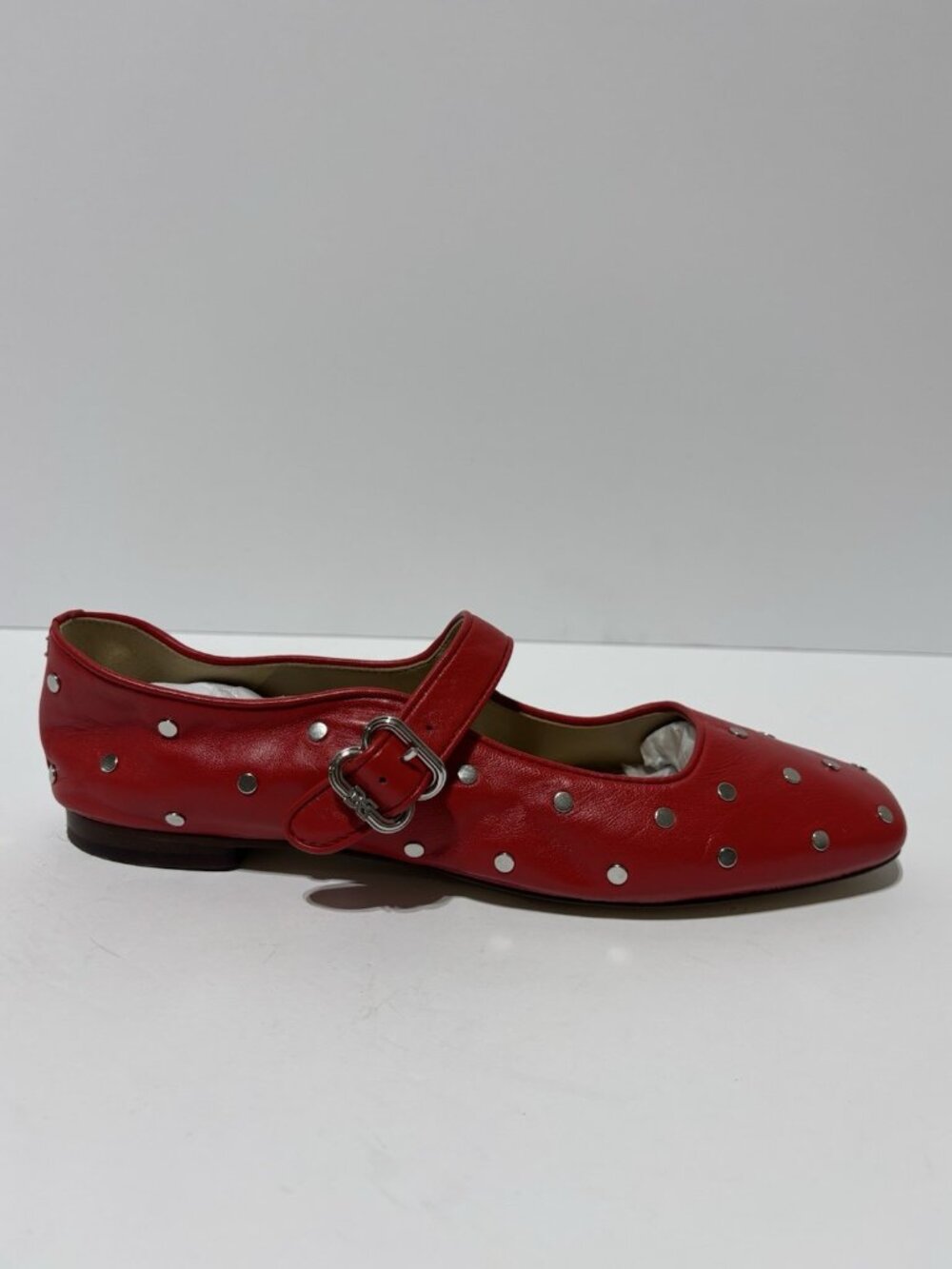 Sam Edelman Women’s Michaela Stud Mary Jane Flats, Size 9.5 M